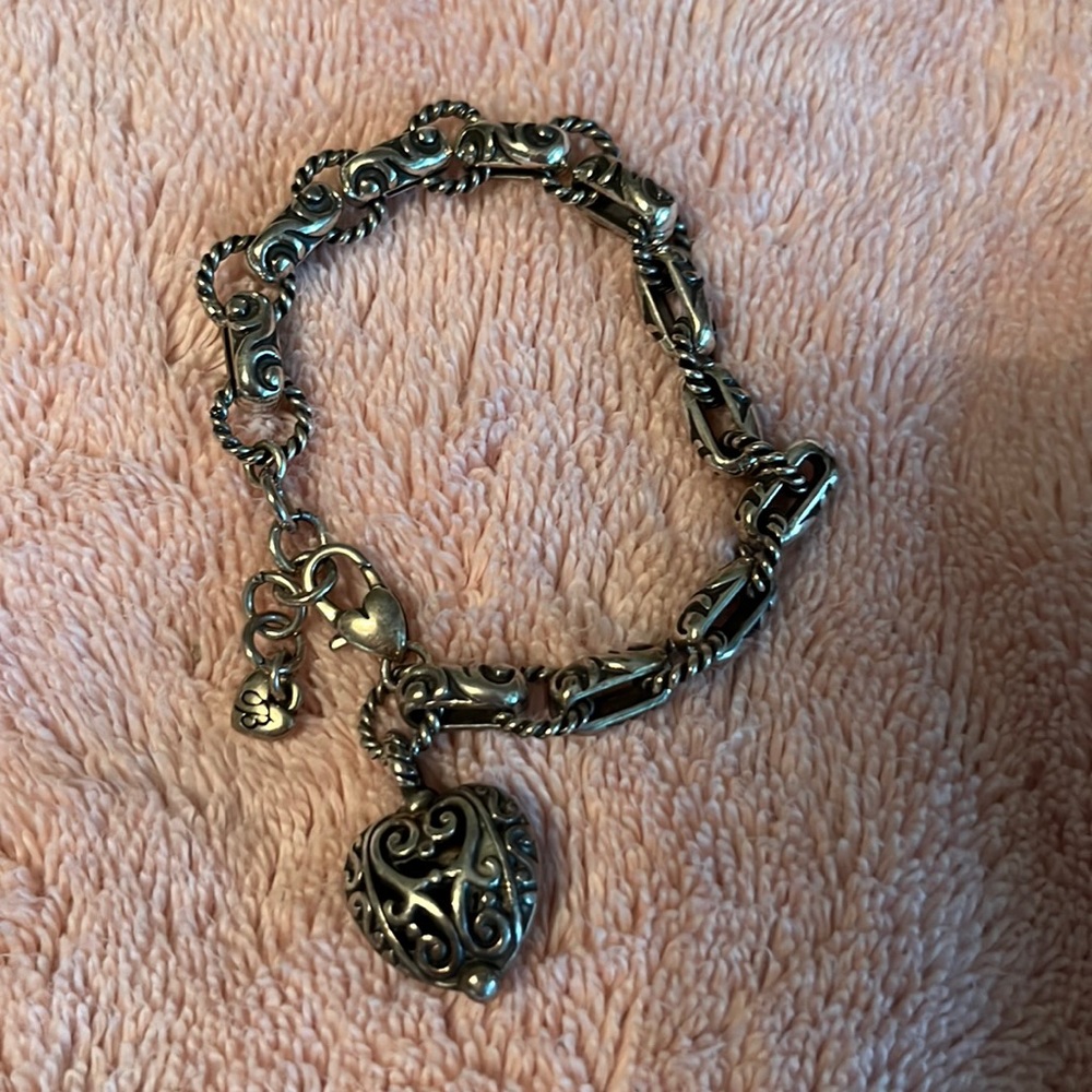 Brighton silver toned bracelet